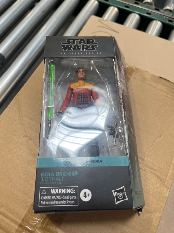 Photo 1 of Star Wars The Black Series Ezra Bridger (Lothal), Star Wars: Ahsoka 6-Inch Action Figures, Ages 4 and Up