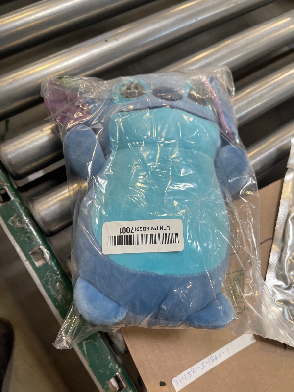 Photo 1 of Squishmallows Disney Original 10-Inch Stitch HugMees - Medium-Sized Ultrasoft Official Jazwares Plush