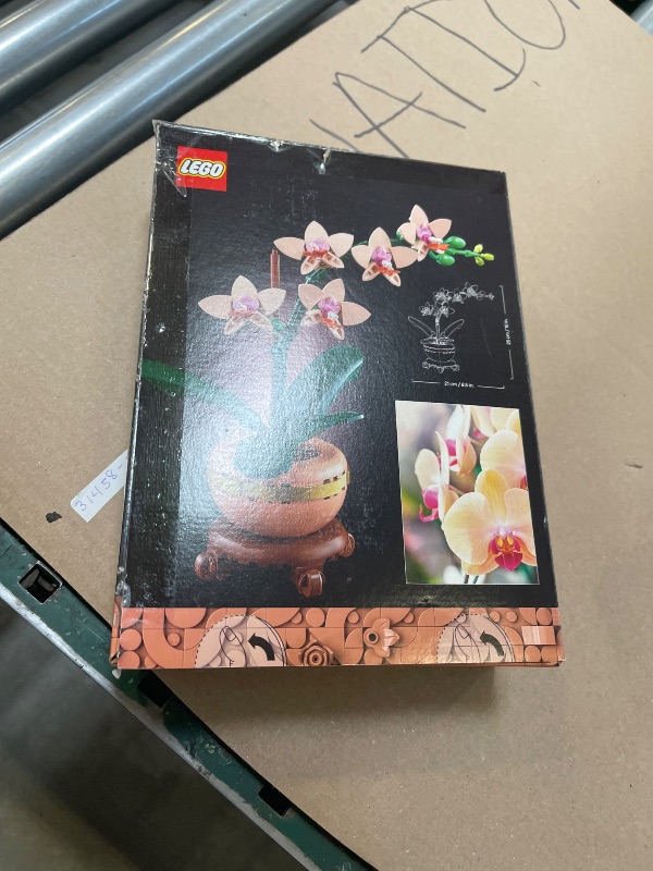 Photo 1 of LEGO Botanicals Mini Orchid Building Set - Artificial, Fake Orchid for Home Decor, Adults Ages 18+ - Gift for Graduation- Indoor Plant Decorations for Table, Desk, Office - 10343