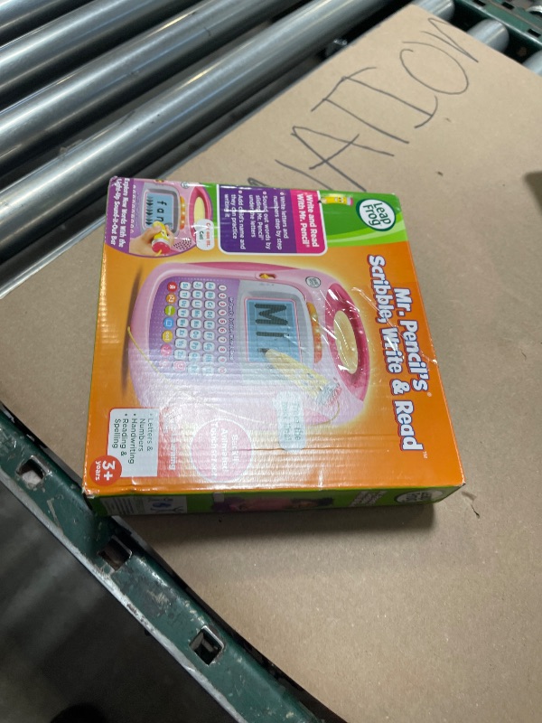 Photo 1 of LeapFrog Mr Pencil's Scribble, Write and Read, Pink