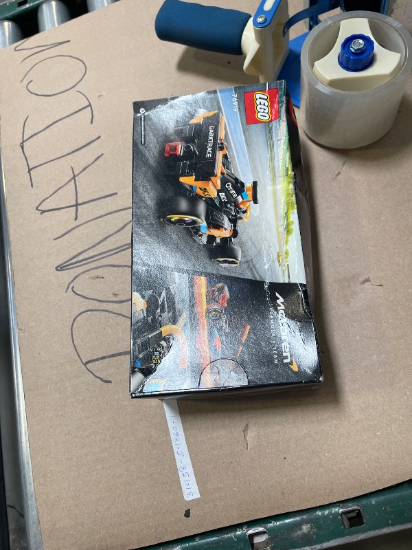 Photo 1 of LEGO Speed Champions 2023 McLaren Formula 1 Race Car Toy for Play and Display, Buildable McLaren Toy Set for Kids, F1 Toy Gift Idea for Boys and Girls Ages 9 and Up who Enjoy Independent Play, 76919