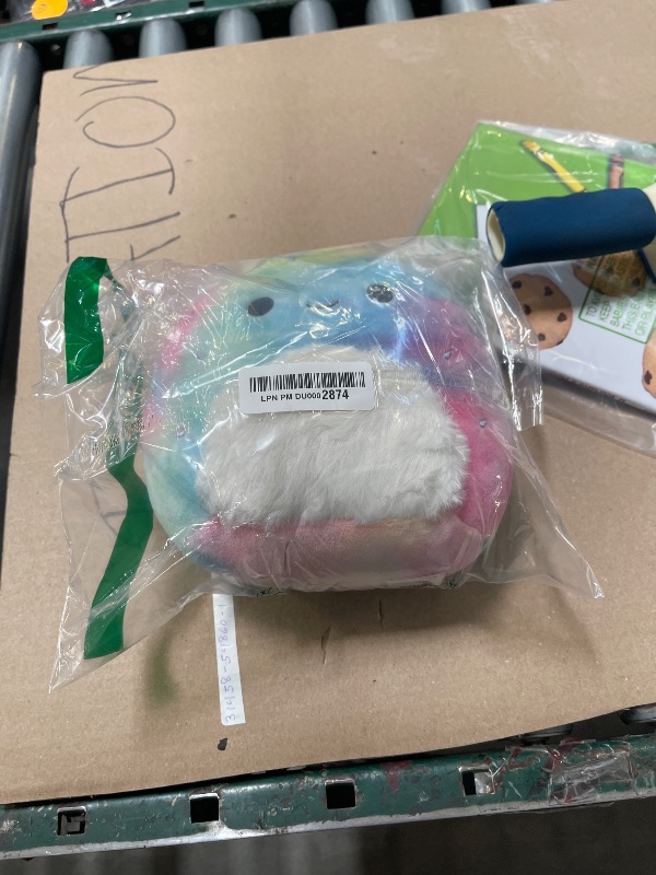 Photo 1 of Squishmallows 8-Inch Noe Tie-Dye Sea Bunny - Little Ultrasoft Official Kelly Toy Plush