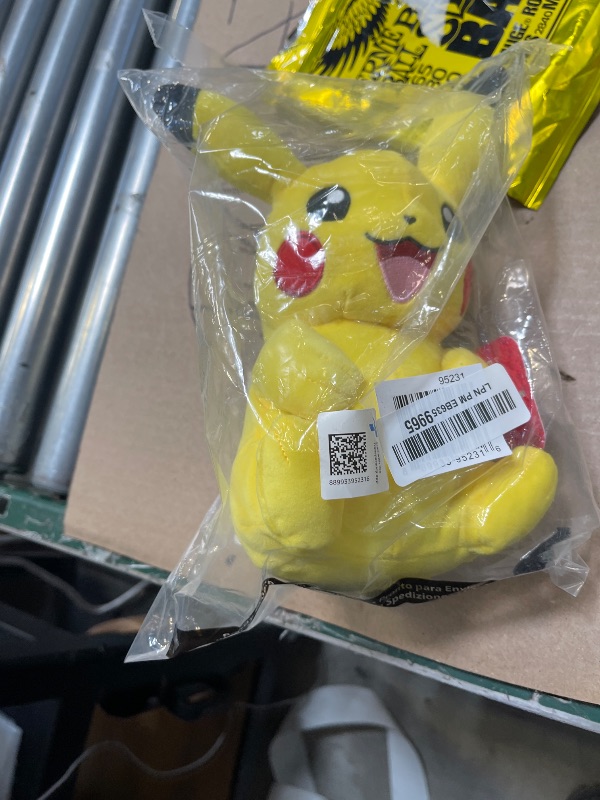 Photo 1 of Pokemon Pikachu Plush - 8-Inch Soft Plush with Authentic Details