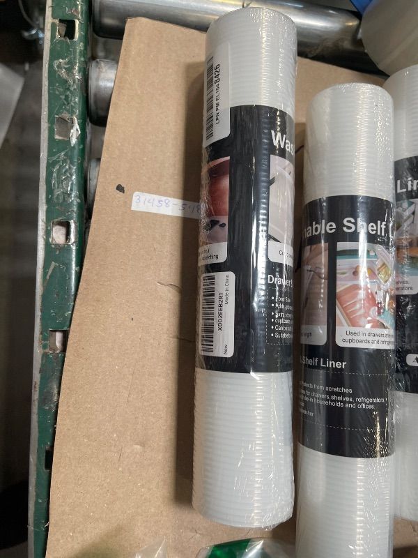 Photo 1 of Anoak Shelf Liner Cabinet Liner, Non Adhesive Drawer Liner, Washable 12 Inch x 20 FT(240 Inch) Waterproof Durable Non-Slip Shelf Liners for Kitchen, Drawer, Refrigerator