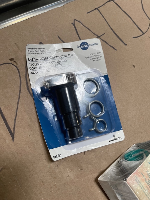 Photo 1 of InSinkErator Garbage Disposal Dishwasher Connector Kit, DWC-00, Black