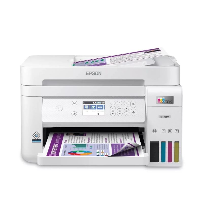 Photo 1 of Epson EcoTank-3850 Special Edition All-in-One Printer with Bonus Black Ink
