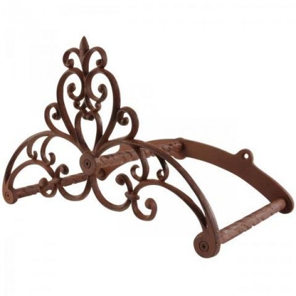 Photo 1 of Esschert Design USA TG121 Cast Iron Wall Mount Hose Holder
