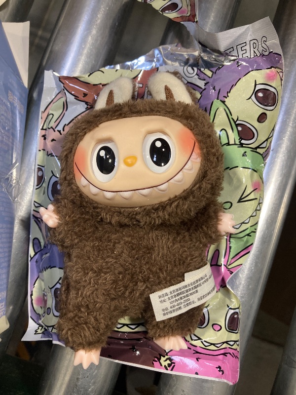 Photo 1 of POP MART LABUBU the Monsters Macaron Plush Toy Doll Opened Box Gift(AUTHENTICATION NOT VERIFIED)