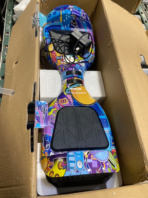 Photo 1 of Gotrax Edge Hoverboard for Kids Adults 6.5 Tires 6.2mph & 2.5 Miles Self Balancing Scooter Galaxy
