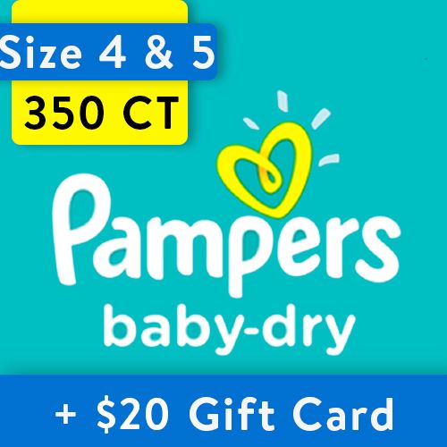 Photo 1 of Pampers Baby Dry Diapers Size 4 186 Count