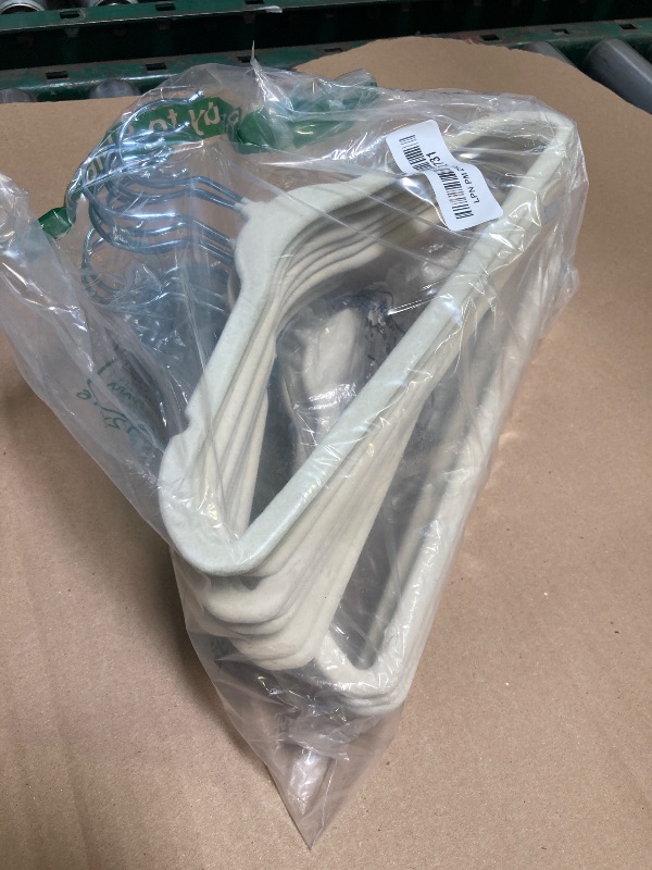 Photo 1 of Utopia Home Kids Hangers Velvet (20 Pack) - 11 Inch Durable Baby Hangers for Closet - Perfect for Toddler & Non Slip for Everyday Use (Ivory)