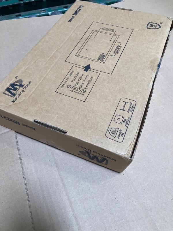 Photo 1 of Mounting Dream UL Listed Lockable RV TV Mount for Most 17-43 inch TV, RV Mount for Camper Trailer Motor Home Boat Truck, Full Motion Unique One Step Lock RV TV Wall Mount, VESA 200mm, 44 lbs, MD2210