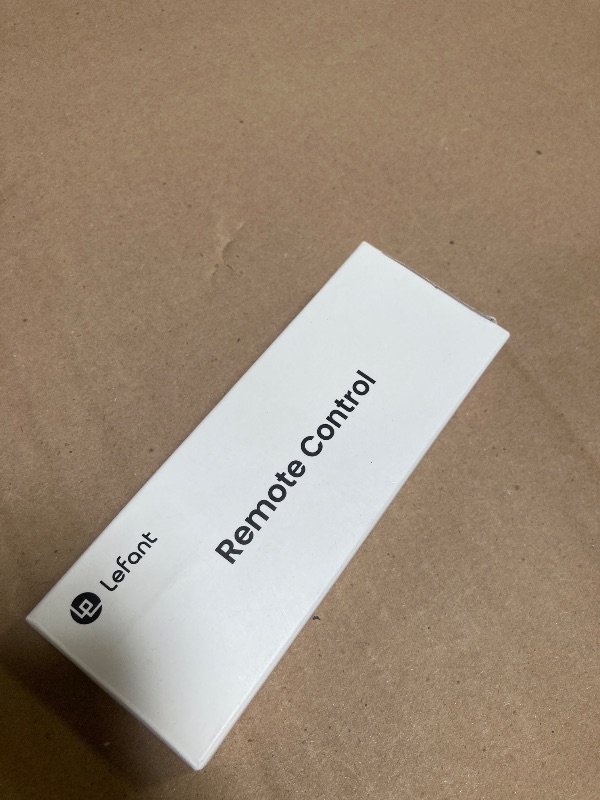 Photo 1 of Lefant Remote Control, Schedule Time, Control Cleaning Modes, Adjust Suction, Compatible with Lefant Robot Vacuums M210, M210B, M210P, M310, M320 Robotic Vacuum Cleaner