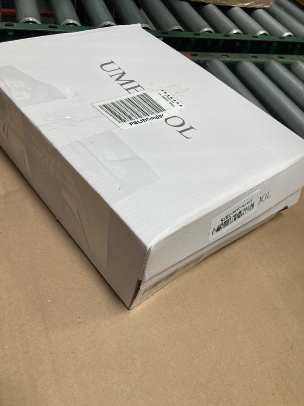 Photo 1 of UMECOOL Chunky Closed Toe Heels for Women, Womens Heels Closed Round Toe Chunky Block Pumps Shoes (Black PU, Adult, Women, 7.5, Numeric, US Footwear Size System, Medium)