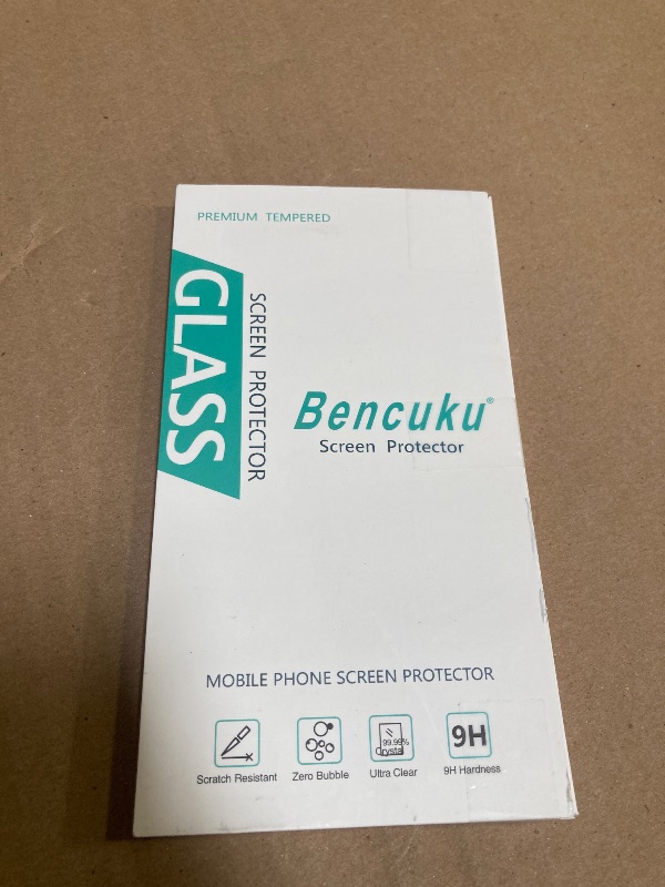 Photo 1 of Bencuku (2 Pack) Designed for Samsung Galaxy S25+ / S25 Plus 6.7 Inch Tempered Glass Screen Protector, Support Fingerprint Unlock, Anti Scratch, Bubble Free