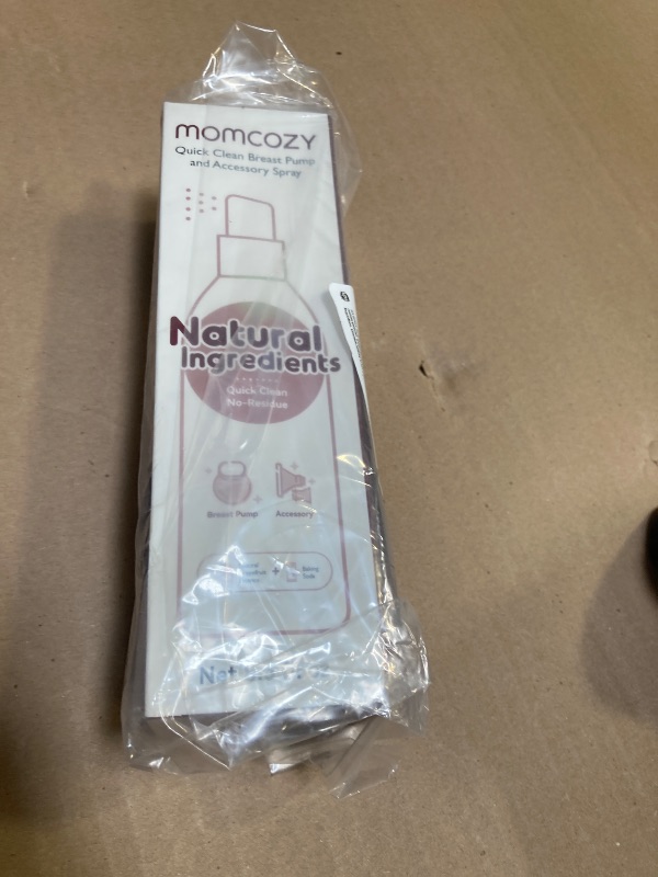 Photo 1 of Momcozy Portable Breast Pump Cleaning Spray, Effective Milk Fat Removal & Residue-Free, Natural Grapefruit Scent, Pump Spray for Breast Pump or Accessories, and Other Baby Products, 8.5 Fl Oz