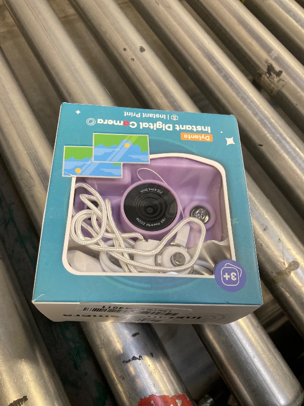 Photo 1 of Dylanto Instant Print Camera for Kids,2.4 Inch Screen Kids Instant Cameras, Christmas Birthday Gifts for Girls Age 3-12, Portable Toddler Toy for 3 4 5 6 7 8 9 10 Year Old Girls Boys Purple