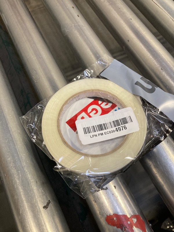 Photo 1 of GGR Supplies FIL-795 Mono/Uni-Directional Fiberglass Reinforced Super Resistant Heavy Duty Commodity Grade Filament Strapping Tape: 1/2 in. Wide x 60 yds. (5.5 Mil)