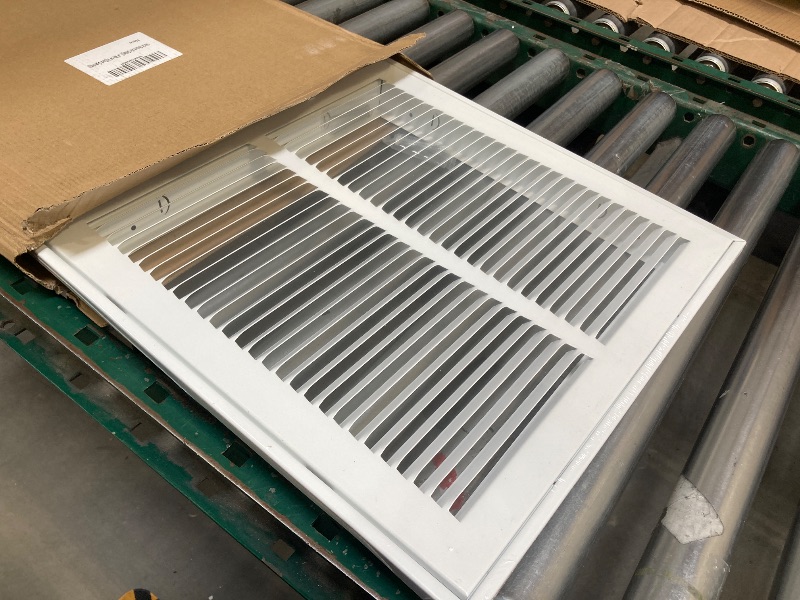 Photo 1 of 14×14 Return Air Grille [Duct Opening Size] Return Vent Cover for Wall or Ceiling,Steel Return Air Grill Removable Face/Door for 1 inch Filters (14"W x 14"H [Duct Opening])