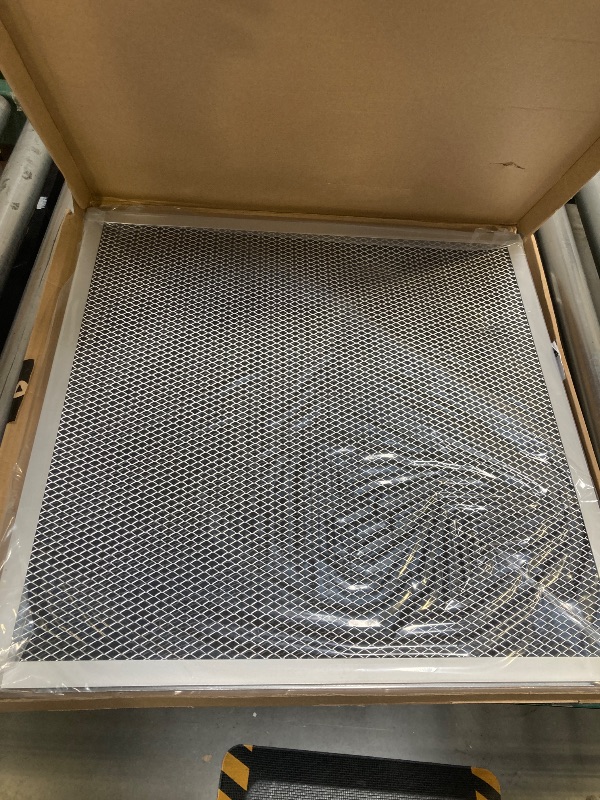 Photo 1 of AErovivo 20x20x1 Reusable Electrostatic Air Filter - Washable, MERV 8, Lifetime Use - Economical Solution for Cleaner Air in Home or Office (Actual Size: 19.75" x 19.75" x 0.82")