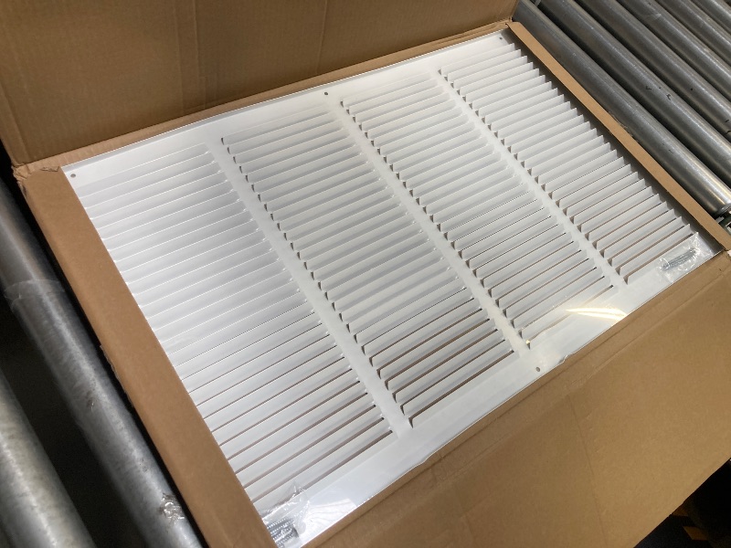 Photo 1 of 24x14 Return Air Grille(Duct Opening Size),Air Return Vent Cover,Flat Vent Cover,Outer Dimensions:25.75"Wx15.75"H(24"Wx14"H, Duct Opening)