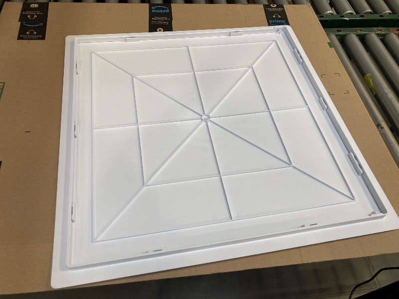 Photo 1 of  Access Panel for Drywall - 26x26 Inch Wall Hole Cover - Heavy Durable Plastic White Door for Plumbing 