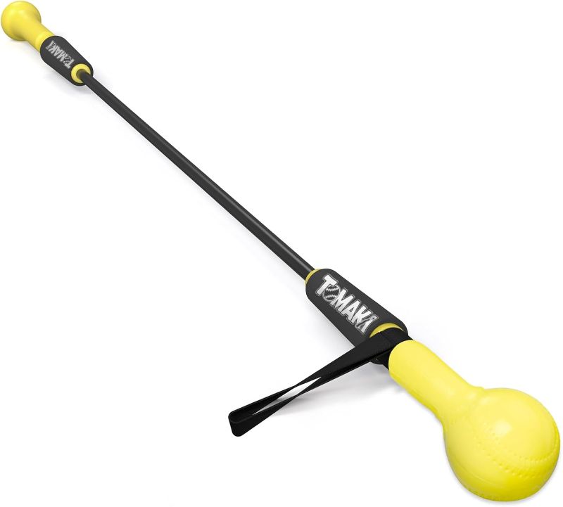 Photo 1 of Hitting Stick Batting Swing Trainer, Batting Practice Equipment for Baseball and Softball, Ideal One-on-One Coaching Tool for Baseball 54''