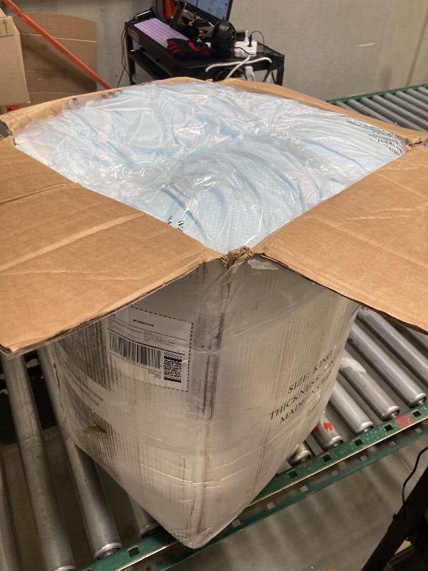Photo 1 of EDILLY 3 Inch Cooling Gel Memory Foam Mattress Topper King Size, with Removable Soft Cover, Comfort Body Support & Pressure Relief