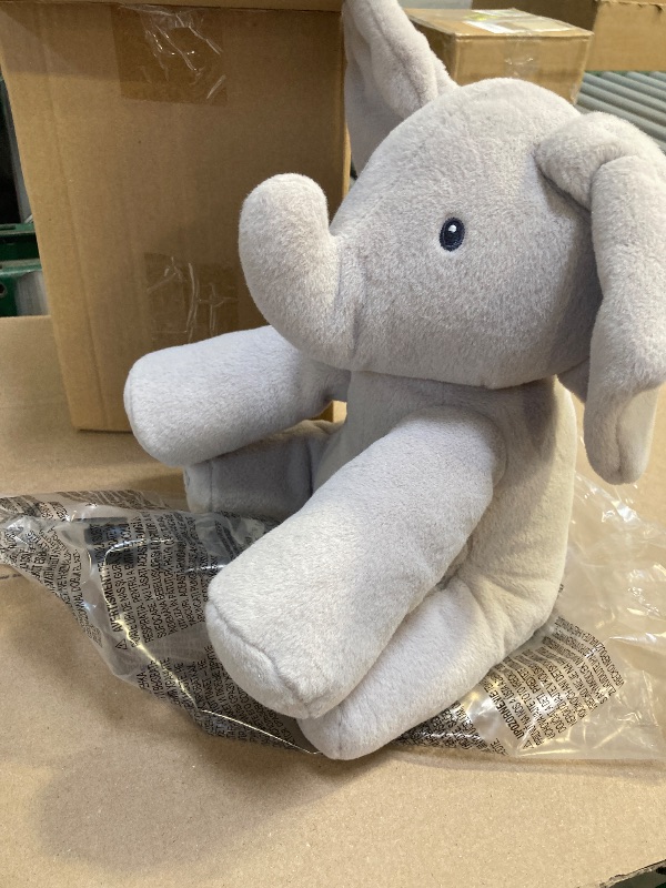 Photo 1 of Baby GUND Animated Flappy the Elephant Plush, Singing Stuffed Animal Baby Toy for Ages 0 and Up, Gray, 12"