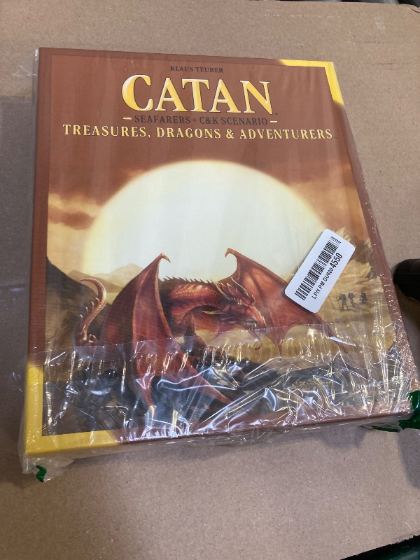 Photo 1 of CATAN Treasures, Dragons and Adventurers Scenario Expansion - Strategy Board Game, Family Game for Kids & Adults, Ages 12+, 3-4 Players, 60-180 Minute Playtime, Made by CATAN Studio