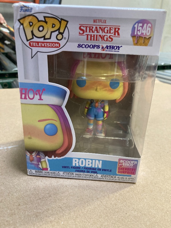 Photo 1 of Funko POP! TV: Stranger Things - Robin - (Scoops Ahoy) - Collectable Vinyl Figure - Gift Idea - Official Merchandise - for Kids & Adults - TV Fans - Model Figure for Collectors and Display