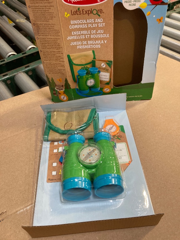 Photo 1 of Melissa & Doug Let's Explore Binoculars & Compass Play Set