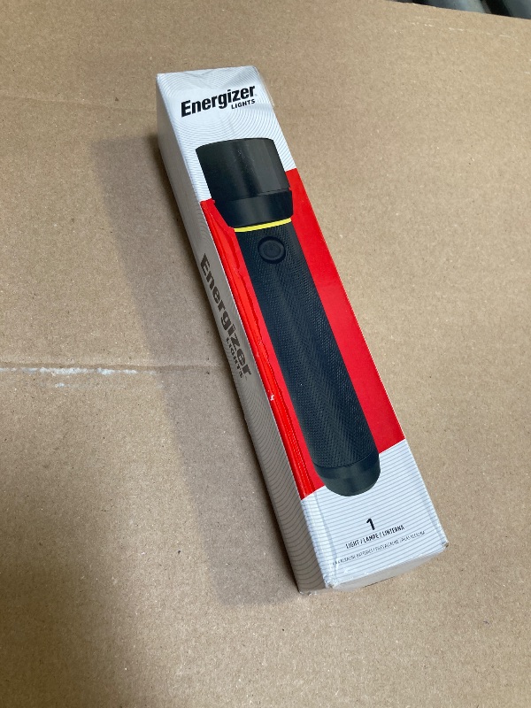 Photo 1 of Energizer LED Flashlight Vision PRO, Ultra Bright 1000+ Lumens, IPX4 Water Resistant, Aircraft-Grade Aluminum LED Light, Rugged Metal Flash Light for Outdoors, Emergency Power Outage, Black