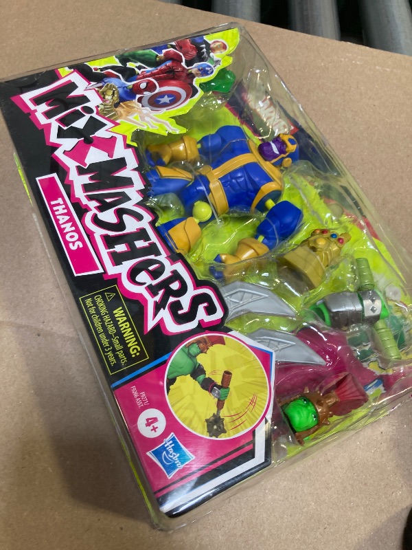 Photo 1 of Avengers Marvel MixMashers Thanos Custom Mix-and-Match Deluxe Action Figure & Accessories, 5-Inch-Scale Super Hero Toys for Kids Ages 4+