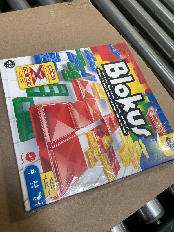Photo 1 of Mattel Games Blokus Strategy Board Game, Family Game for Kids & Adults with Colorblind Accessible Pieces & Just One Rule