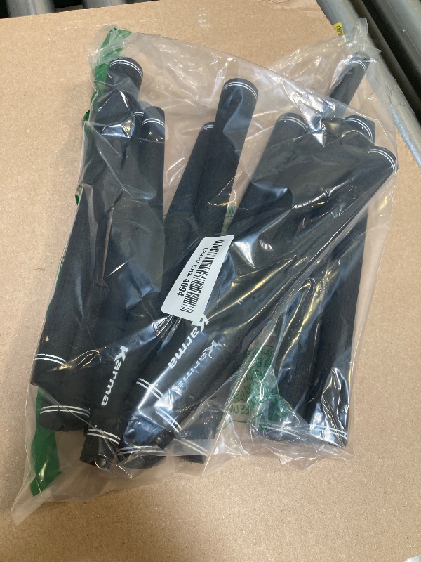 Photo 1 of Karma Velour 13 Piece Golf Grip Set, Black Jumbo Plus Rubber Velvet Style +1/8” Oversized Replacement Golf Club Grips for Men