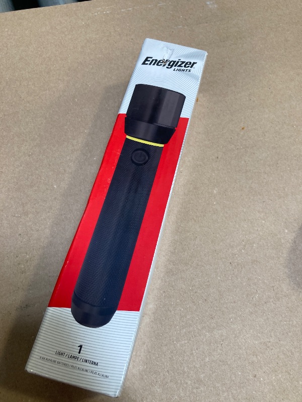Photo 1 of Energizer LED Flashlight Vision PRO, Ultra Bright 1000+ Lumens, IPX4 Water Resistant, Aircraft-Grade Aluminum LED Light, Rugged Metal Flash Light for Outdoors, Emergency Power Outage, Black
