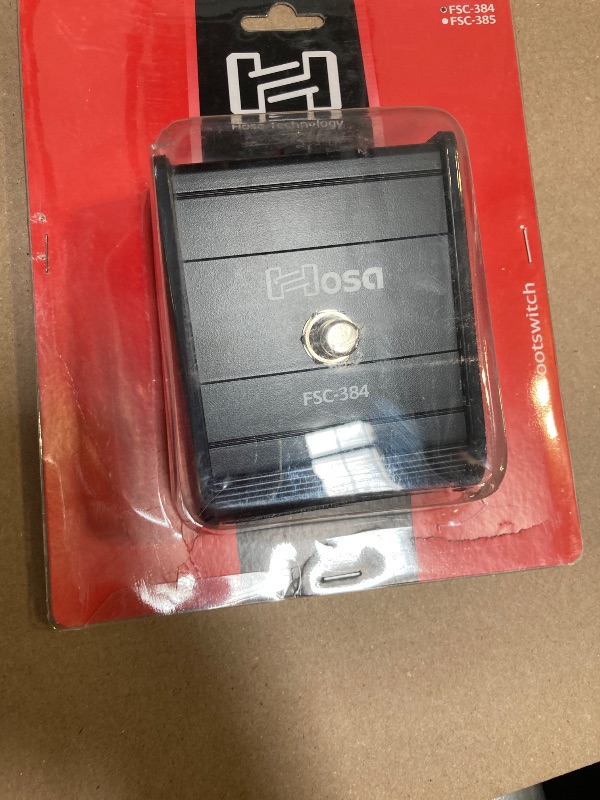 Photo 1 of Hosa FSC-384 Footswitch, Guitar-style, Single-latching