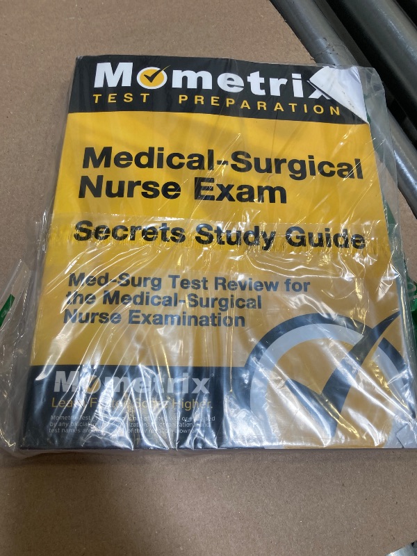 Photo 1 of Medical-Surgical Nurse Exam Secrets Study Guide: Med-Surg Test Review for the Medical-Surgical Nurse Examination