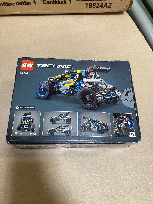 Photo 1 of LEGO Technic Off-Road Race Buggy Buildable Car Toy, Cool Toy for 8 Year Old Boys, Girls and Kids who Love Rally Contests, Race Car Toy Featuring Moving 4-Cylinder Engine and Working Suspension, 42164