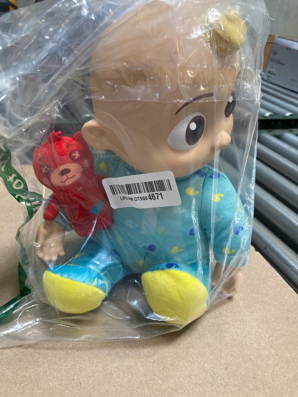Photo 1 of CoComelon Musical JJ Plush Doll - Press Tummy to Sing Bedtime Song Clips - Includes Feature and Small Pillow Plush Teddy Bears