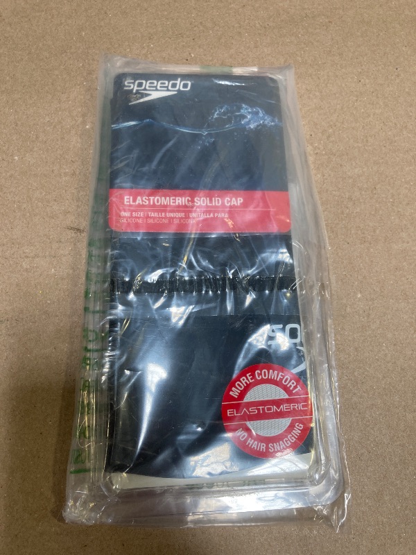 Photo 1 of Speedo Unisex-Adult Swim Cap Silicone Elastomeric