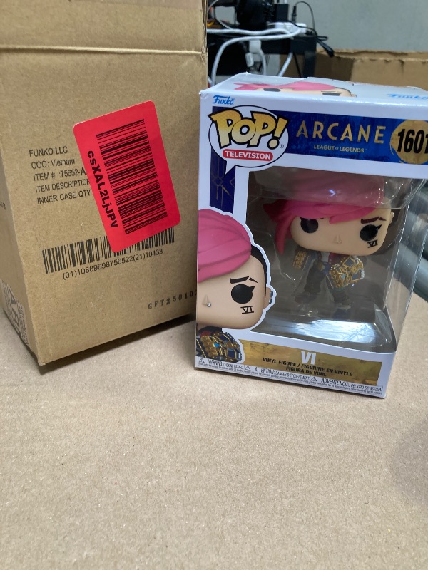 Photo 1 of Funko POP TV: Arcane LOL - Vi - Arcane: League of Legends - Collectable Vinyl Figure - Gift Idea - Official Merchandise - for Kids & Adults - TV Fans - Model Figure for Collectors and Display
