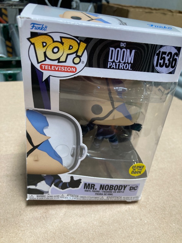 Photo 1 of Funko POP! TV: Doom Patrol - Mr. Nobody - Glow in The Dark - Collectable Vinyl Figure - Gift Idea - Official Merchandise - for Kids & Adults - TV Fans - Model Figure for Collectors and Display