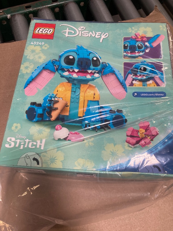 Photo 1 of LEGO Disney Stitch Toy Building Kit, Disney Toy for 9 Year Old Kids, Buildable Figure with Ice Cream Cone, Fun Disney Gift for Girls, Boys and Lovers of The Hit Movie Lilo and Stitch, 43249