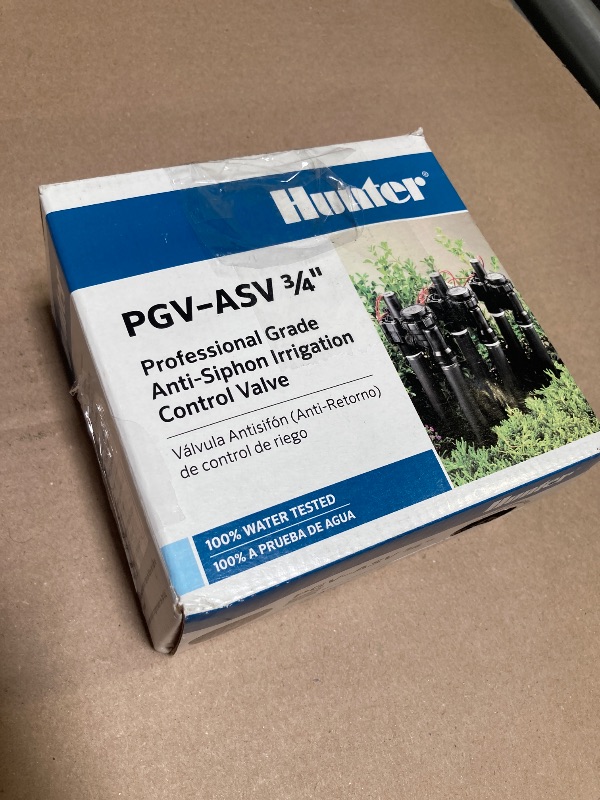 Photo 1 of Hunter 3/4" PGV-ASV Anti-Siphon Valve