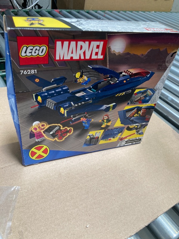 Photo 1 of LEGO Marvel X-Men X-Jet Toy - Building Toy from X-Men '97 for Boys & Girls, Ages 8+ - Model Kit for Display and Play with 4 Minifigures - Gift Idea for Marvel Fans - 76281