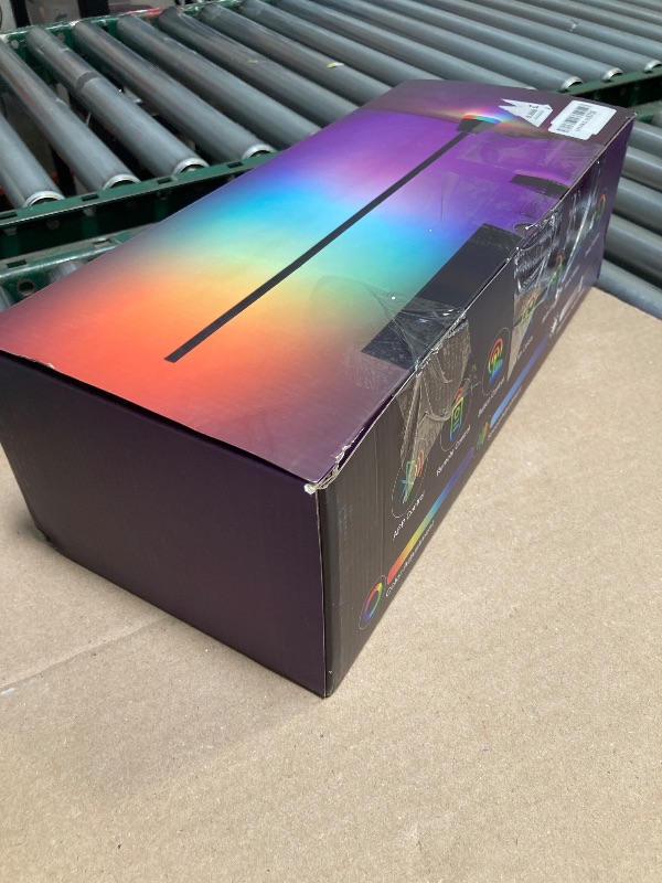 Photo 1 of Torchlet Corner Lamp, Floor Lamp with App and Remote Control, RGB Corner Floor Lamp with 1600 Million DIY Colors, 213+ Sence Modes and Music Modes, Floor Lamps for Living Room, Bedroom