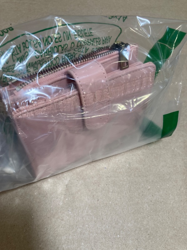 Photo 1 of GAEKEAO Small Wallets for Women Leather RFID Blocking Bifold Zipper Pocket Wallet Card Case Purse with ID Window
