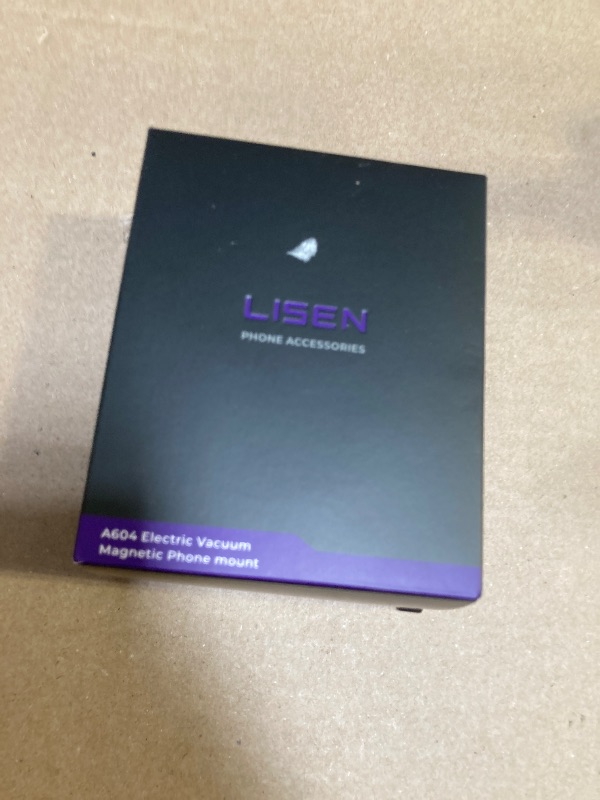 Photo 1 of LISEN Portable Vacuum Magnetic Phone Holder Stand, Electric Vacuum Suction Phone Holder for MagSafe, Suction Cup Phone Mount Foldable for iPhone 16e/16/15/14/13/12 Pro/Pro Max